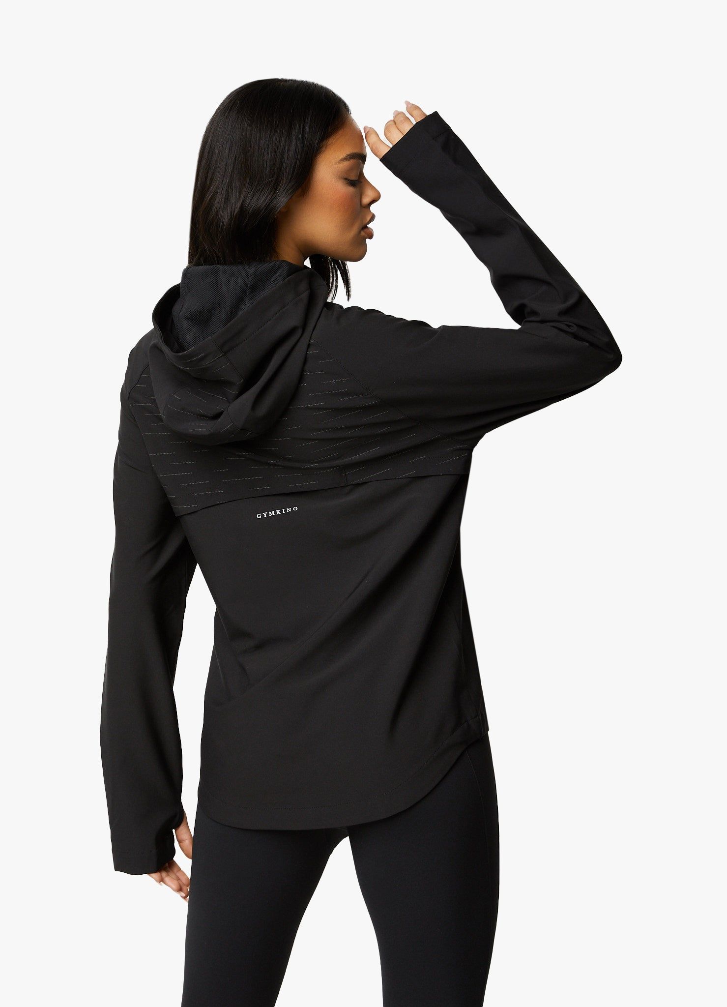 Gym King Deflect Overhead Jacket - Black sold by The Gym King product image thumbnail 3