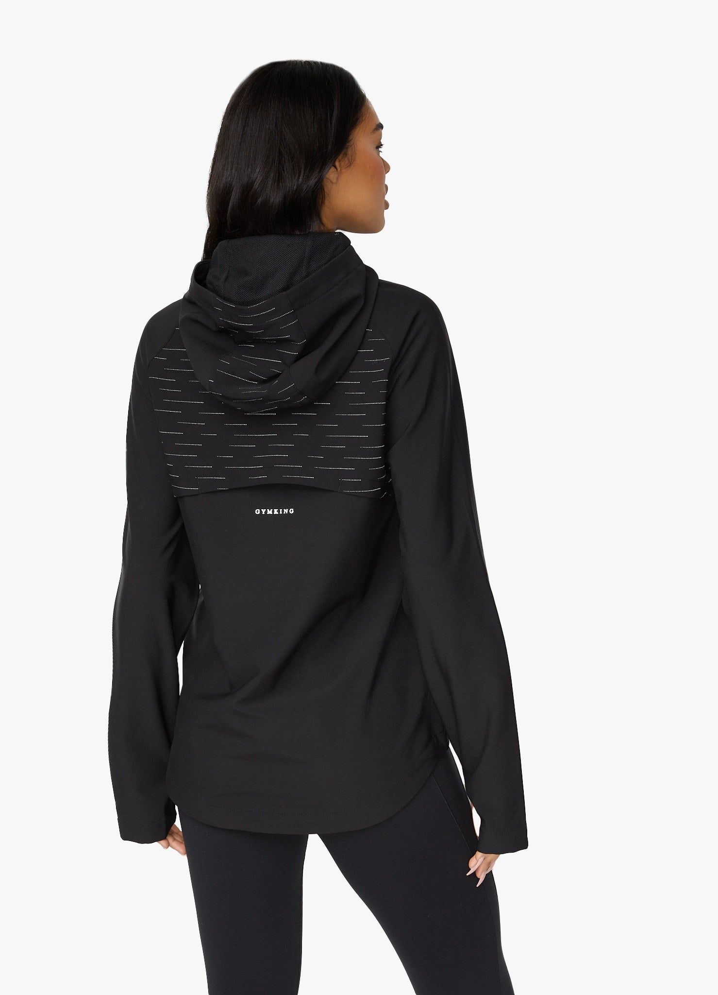 Gym King Deflect Overhead Jacket - Black sold by The Gym King product image thumbnail 8