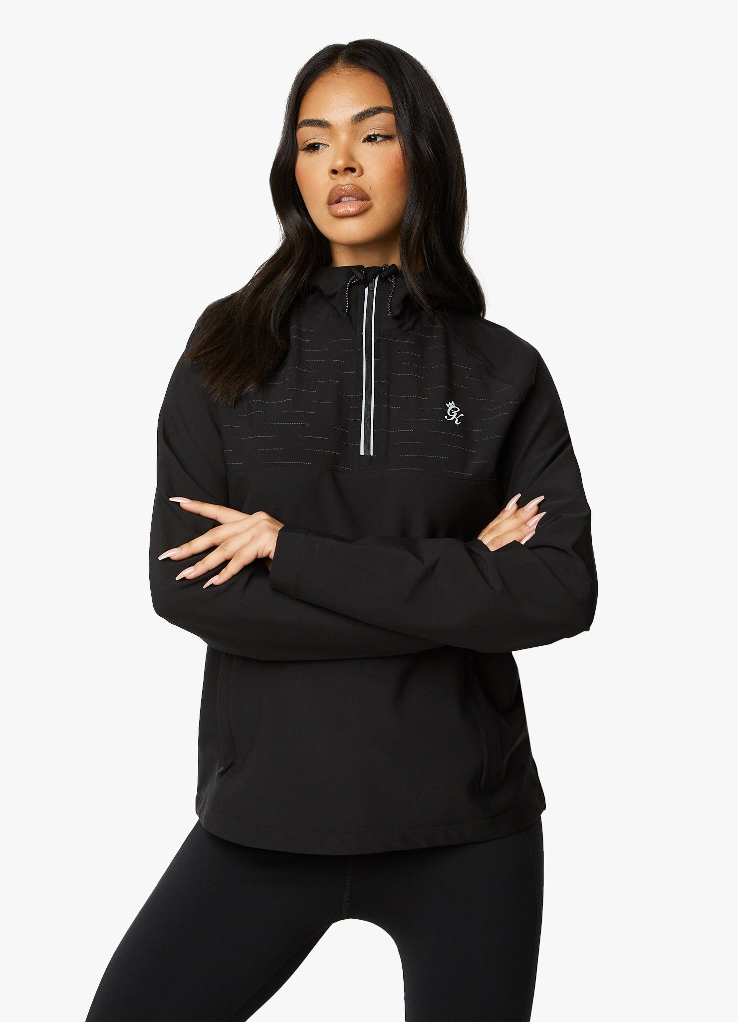 Gym King Deflect Overhead Jacket - Black sold by The Gym King product image thumbnail 5