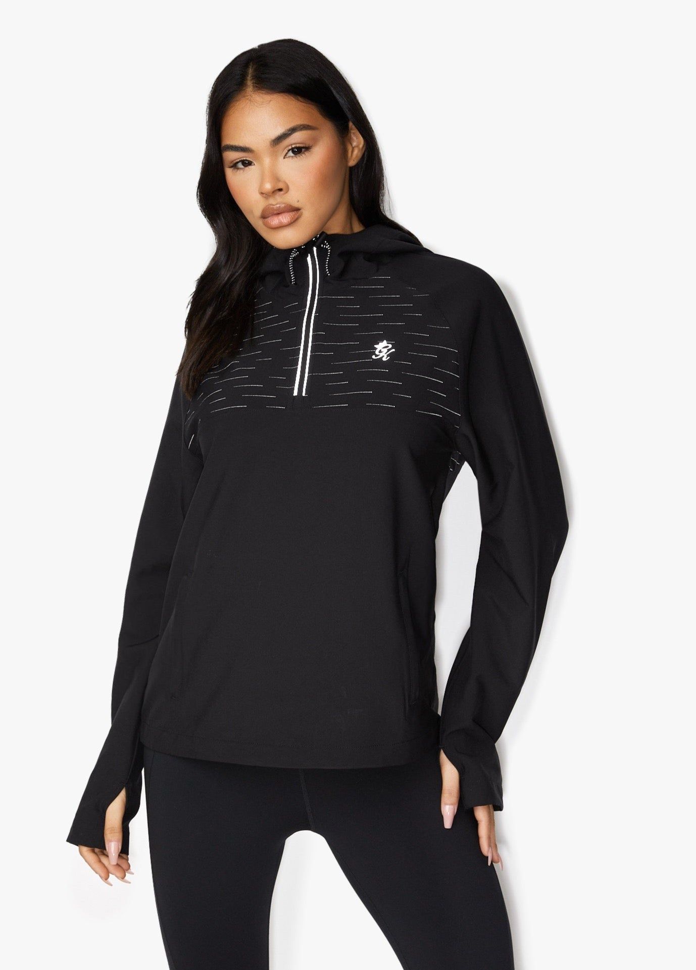 Gym King Deflect Overhead Jacket - Black sold by The Gym King product image thumbnail 2