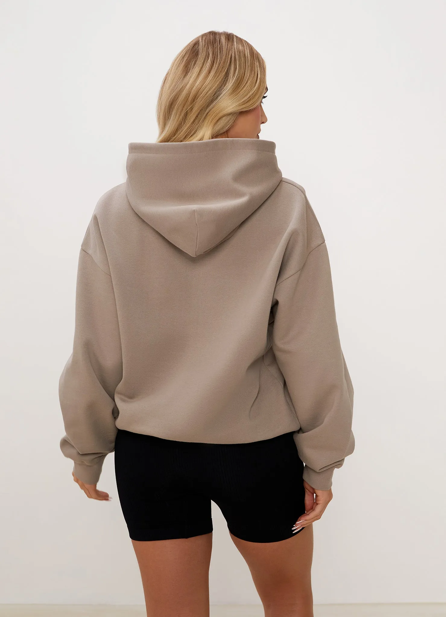 Gym King Spirit of Summer Relaxed Fit Hood - Mocha sold by The Gym King product image thumbnail 4