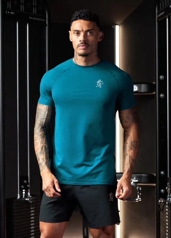 Gym King Energy Tee - Deep Lagoon sold by The Gym King