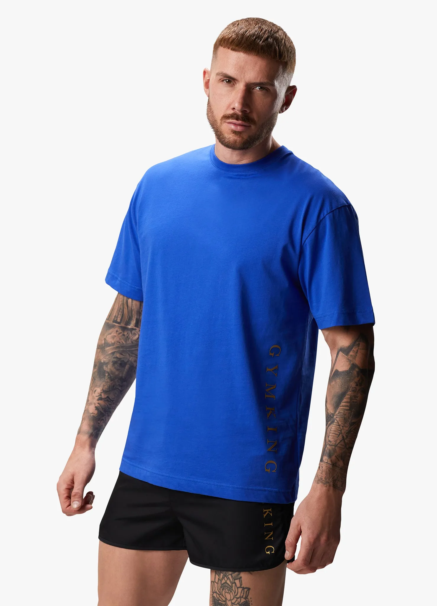 Gym King Blaze Jersey Tee - Sonic Blue sold by The Gym King product image thumbnail 4