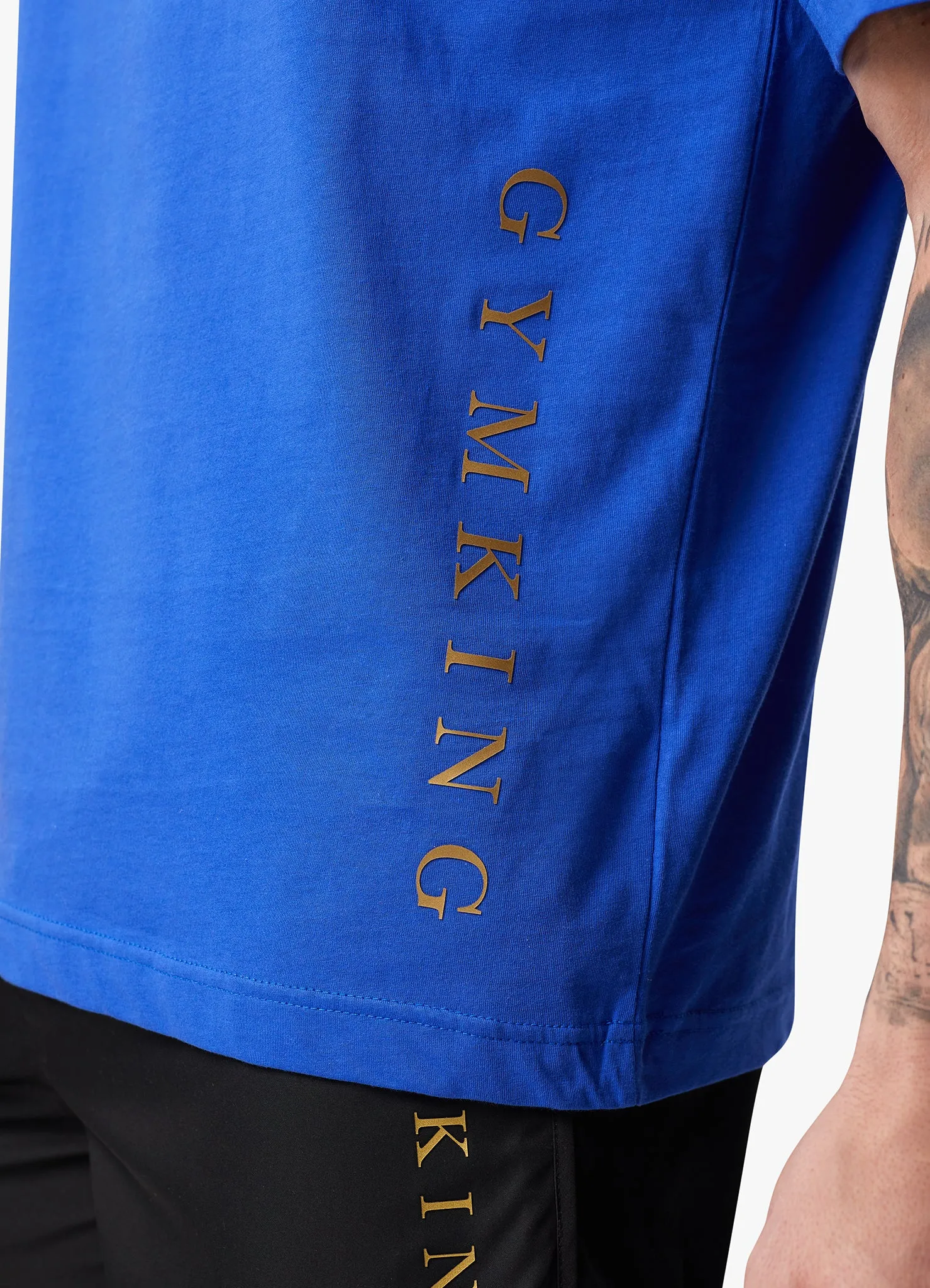 Gym King Blaze Jersey Tee - Sonic Blue sold by The Gym King product image thumbnail 5