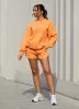 Gym King Spirit of Summer Drop Sleeved Crew - Papaya Orange sold by The Gym King