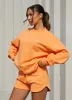 Gym King Spirit of Summer Drop Sleeved Crew - Papaya Orange sold by The Gym King