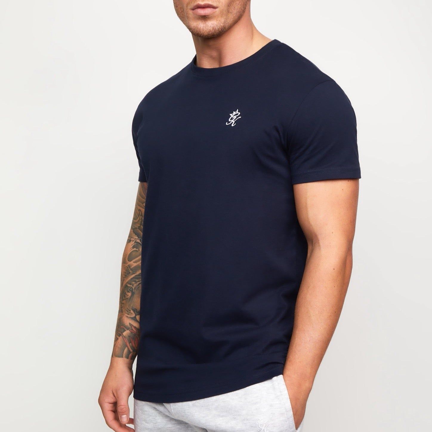 Gym King Essential T-Shirt - Navy sold by The Gym King product image thumbnail 2