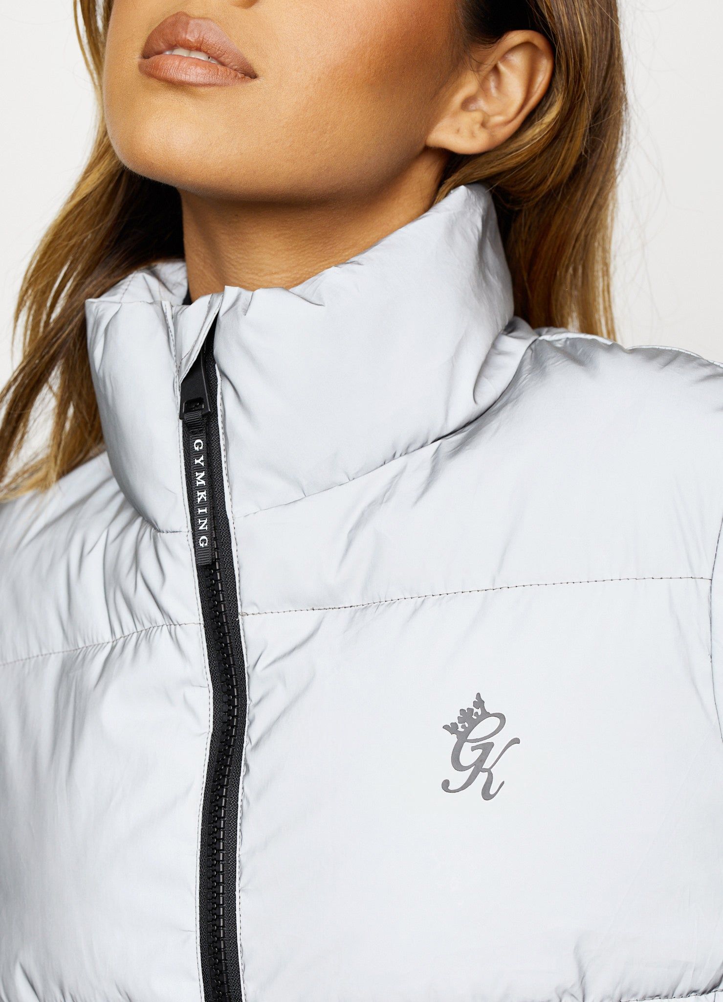 Gym King Puffa Jacket - Reflective sold by The Gym King product image thumbnail 4