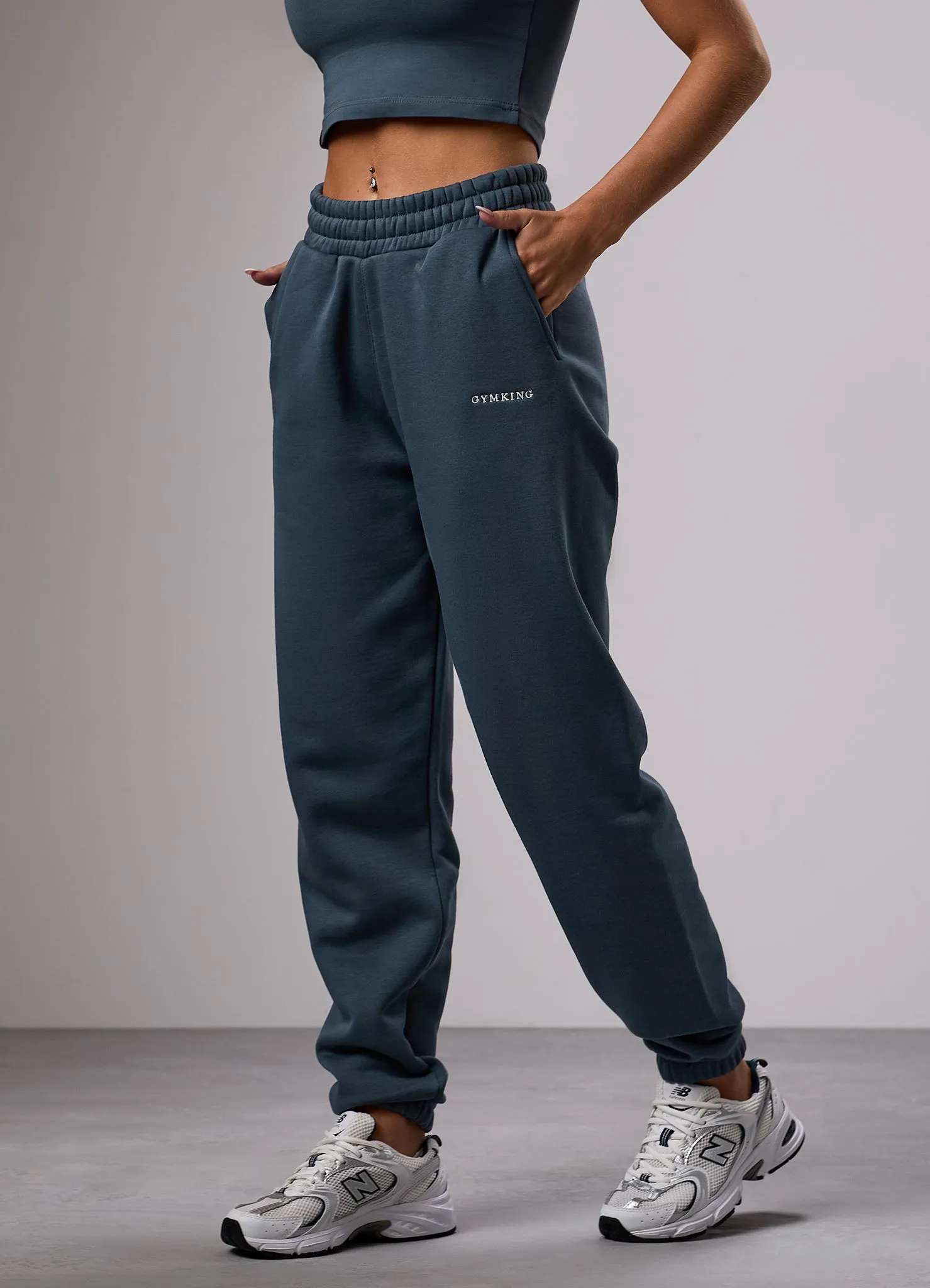 Gym King 365 Boyfriend Jogger - Blue Grey sold by The Gym King