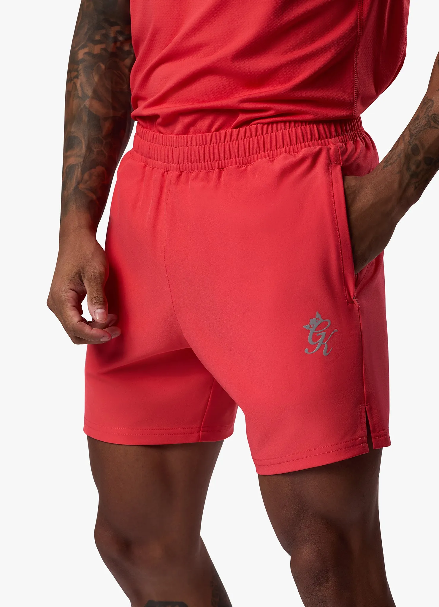 Gym King Energy Short - Hot Red sold by The Gym King product image thumbnail 3