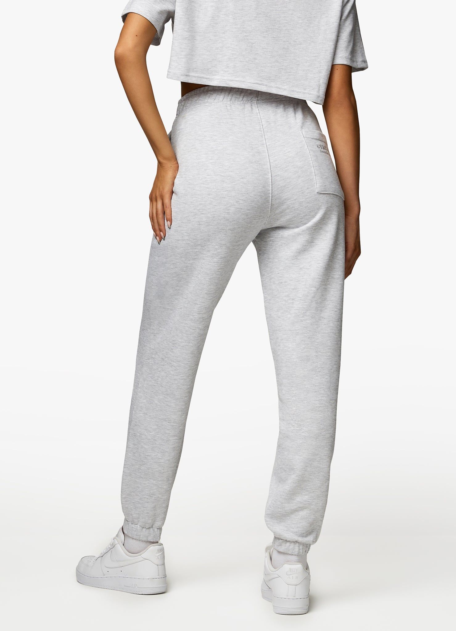 Gym King Varsity Jogger - Snow Marl sold by The Gym King product image thumbnail 11