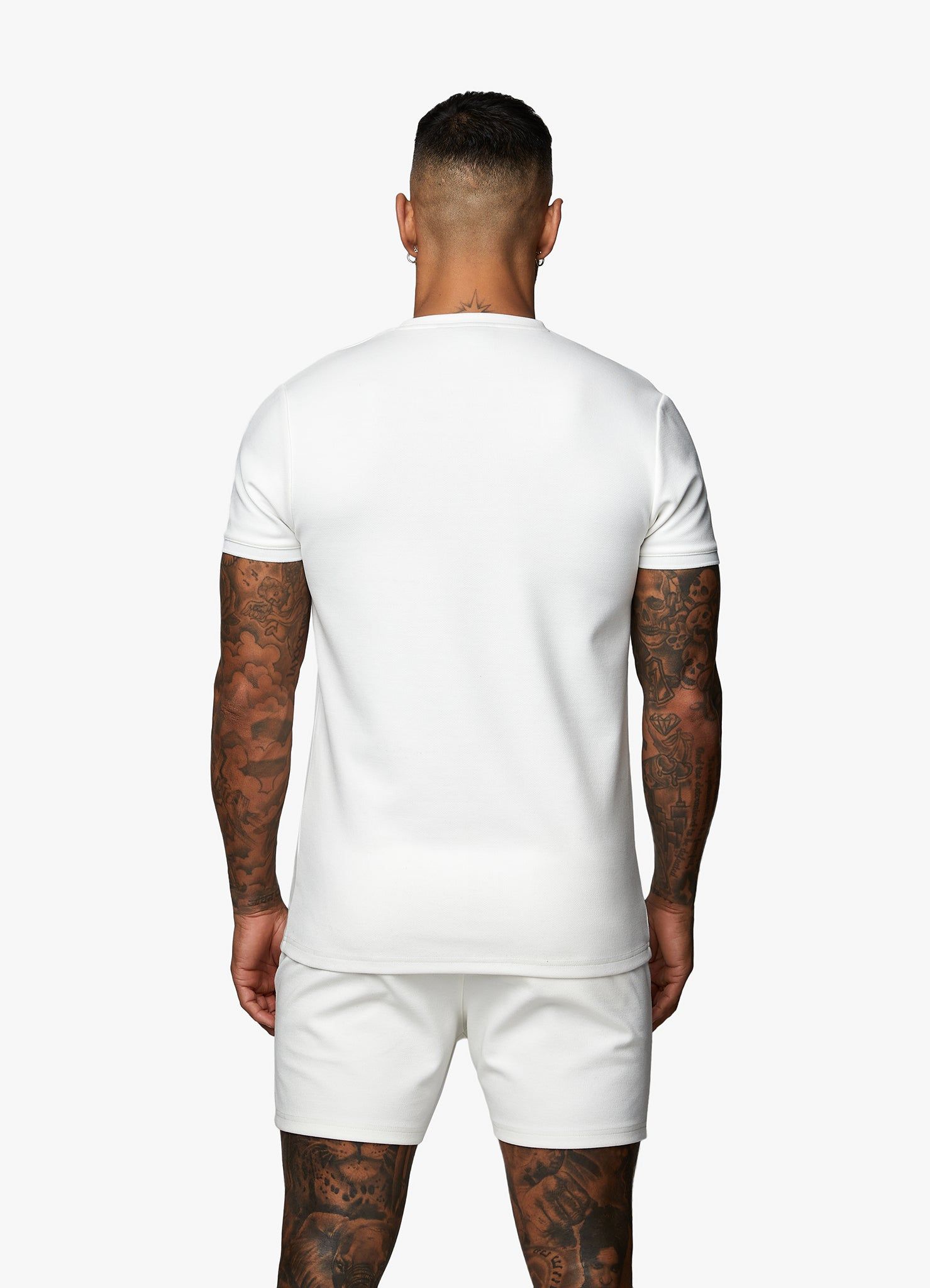 Gym King Signature Knit Tee - Cream sold by The Gym King product image thumbnail 6