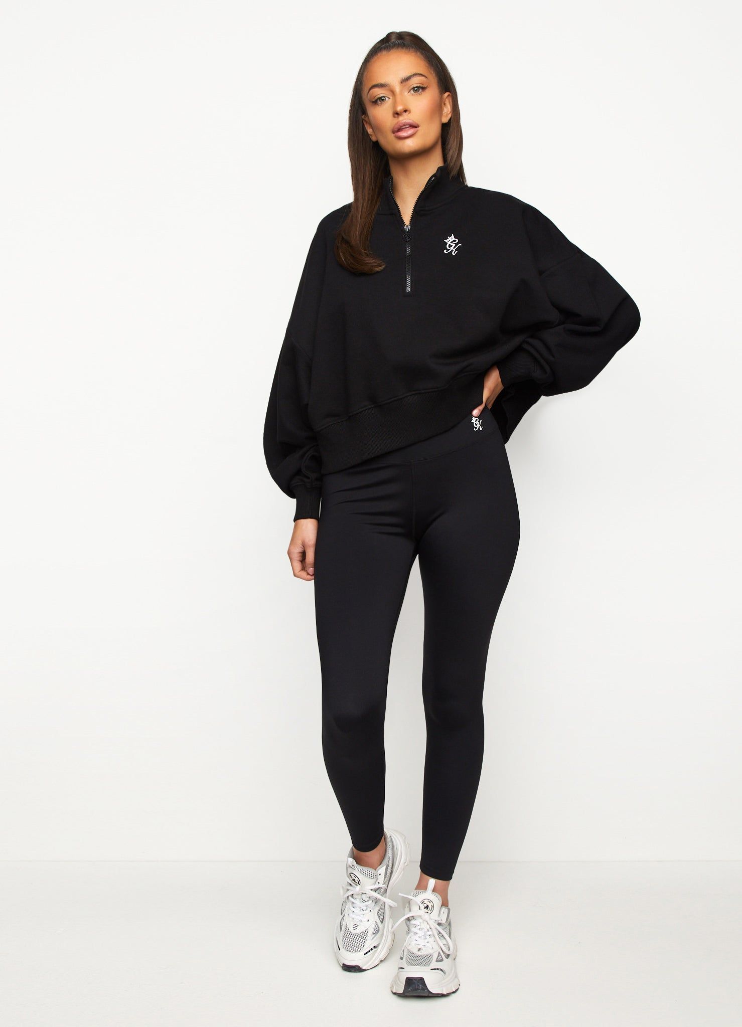 Gym King Fundamental Loopback Funnel - Black sold by The Gym King product image thumbnail 7