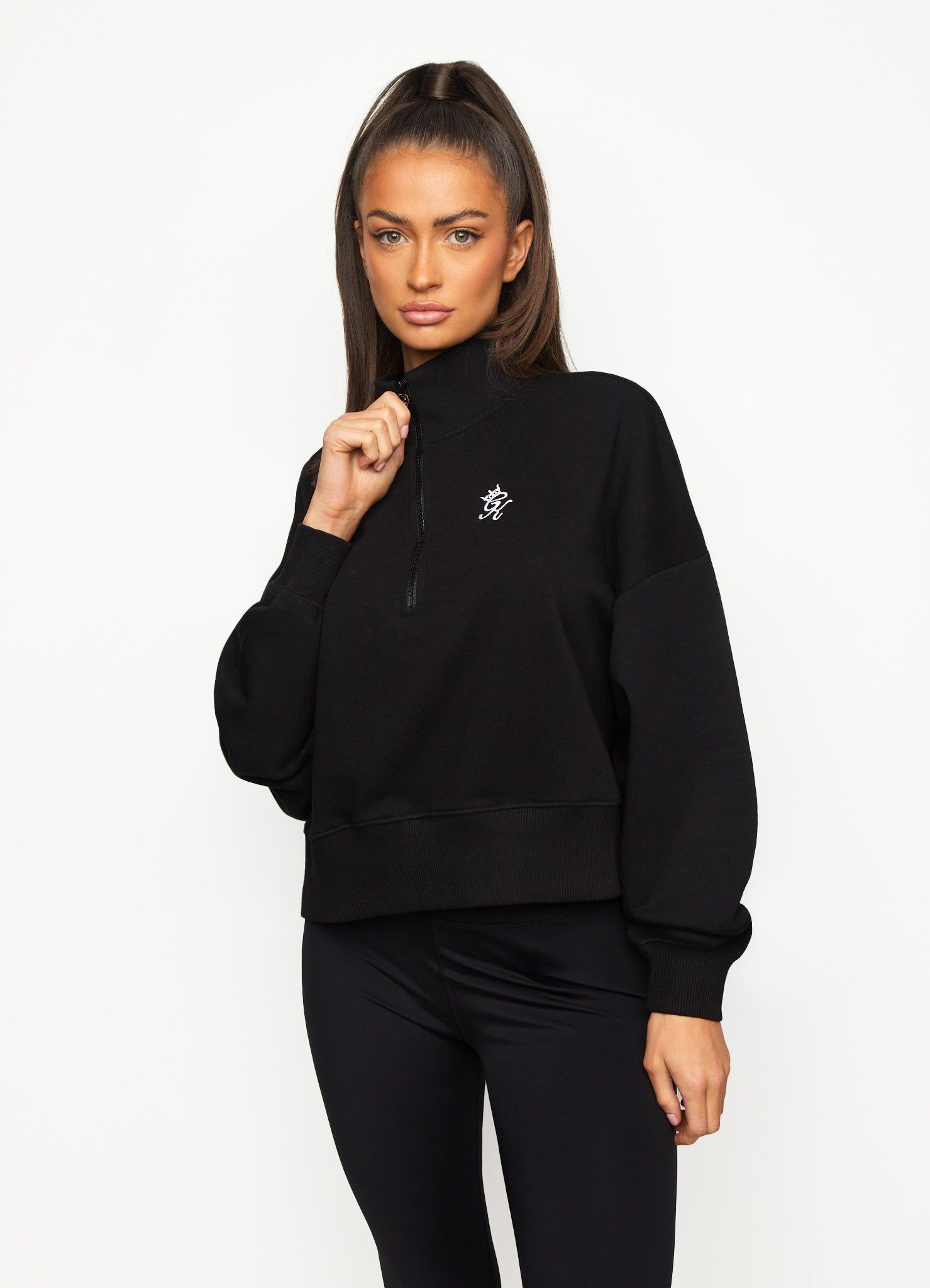 Gym King Fundamental Loopback Funnel - Black sold by The Gym King product image thumbnail 4