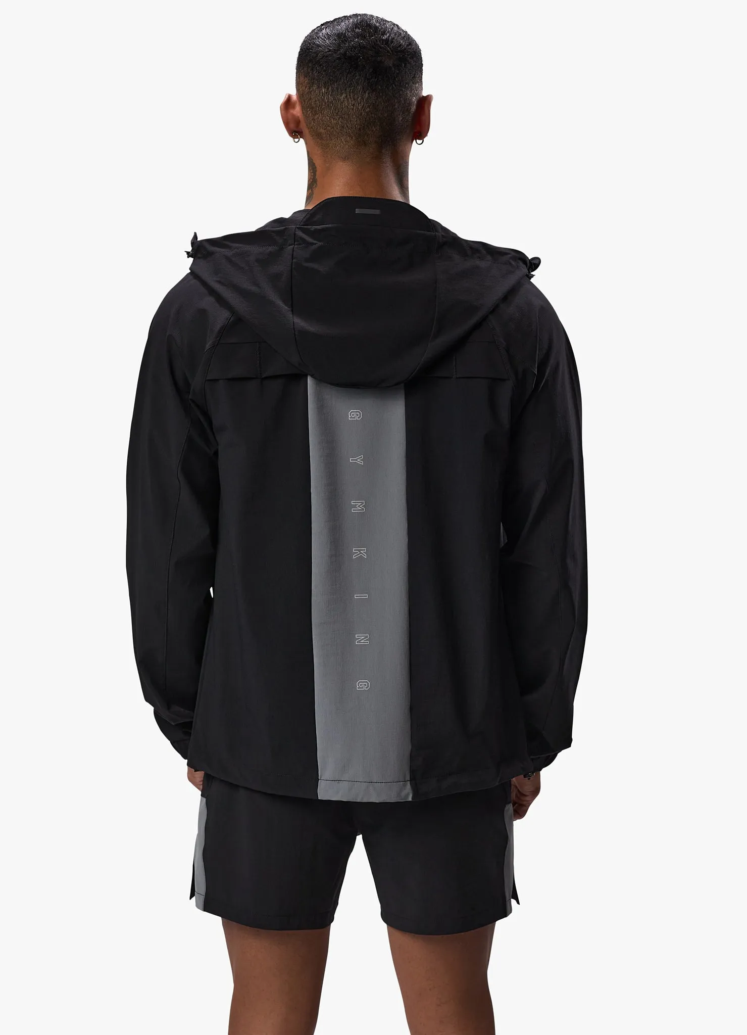 Gym King React Woven Jacket - Black sold by The Gym King product image thumbnail 3