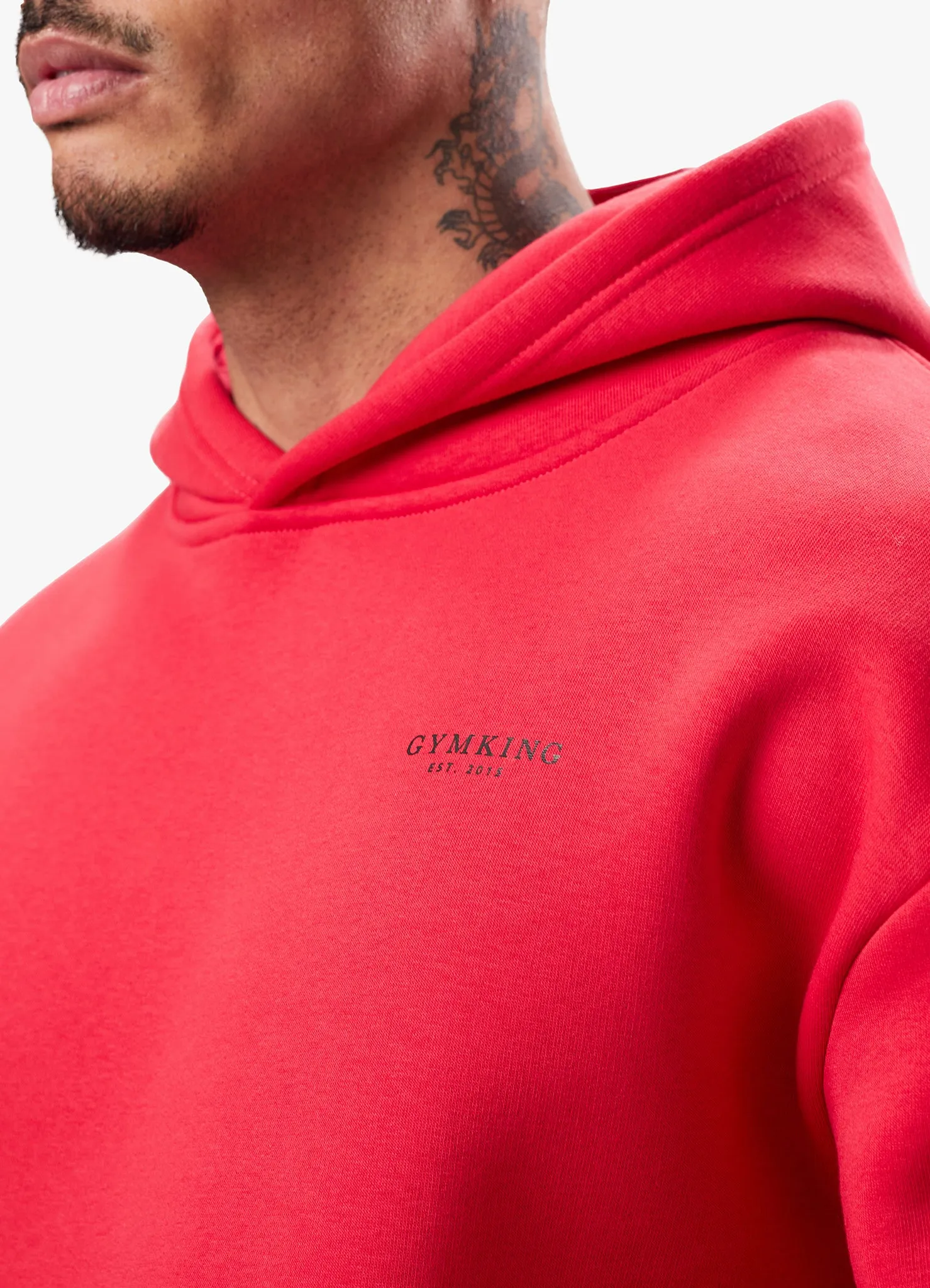 Gym King Established Hood - Red/Black sold by The Gym King product image thumbnail 4