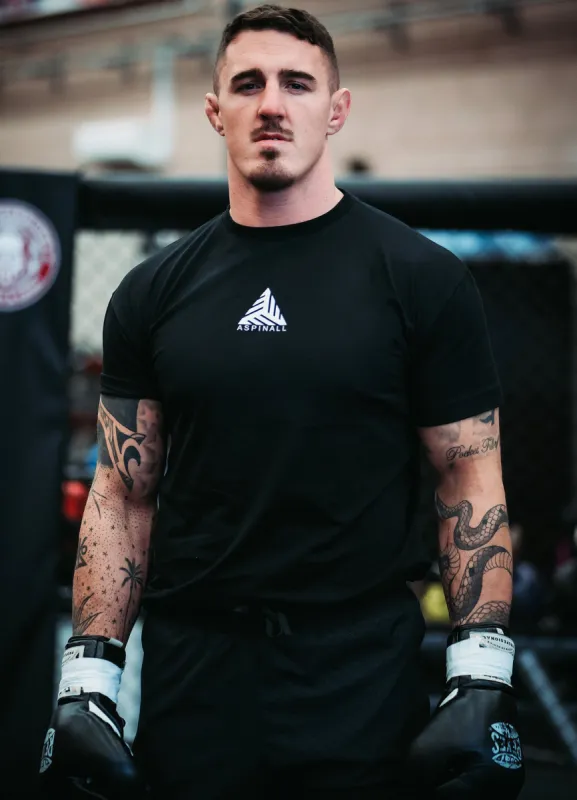 Gym King X Aspinall Limited Edition Established Tee - Black sold by The Gym King