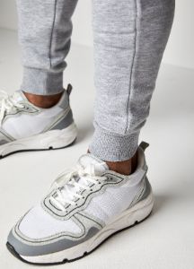Gym King Nothing Beats Belief Jogger - Light Grey Marl sold by The Gym King