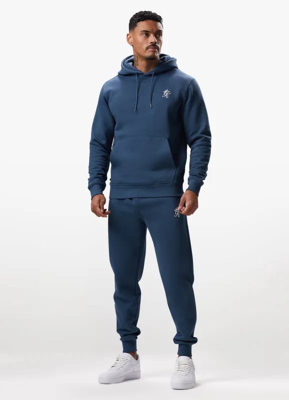 Gym King Fundamental Fleece Hood Tracksuit - Twilight Blue sold by The Gym King