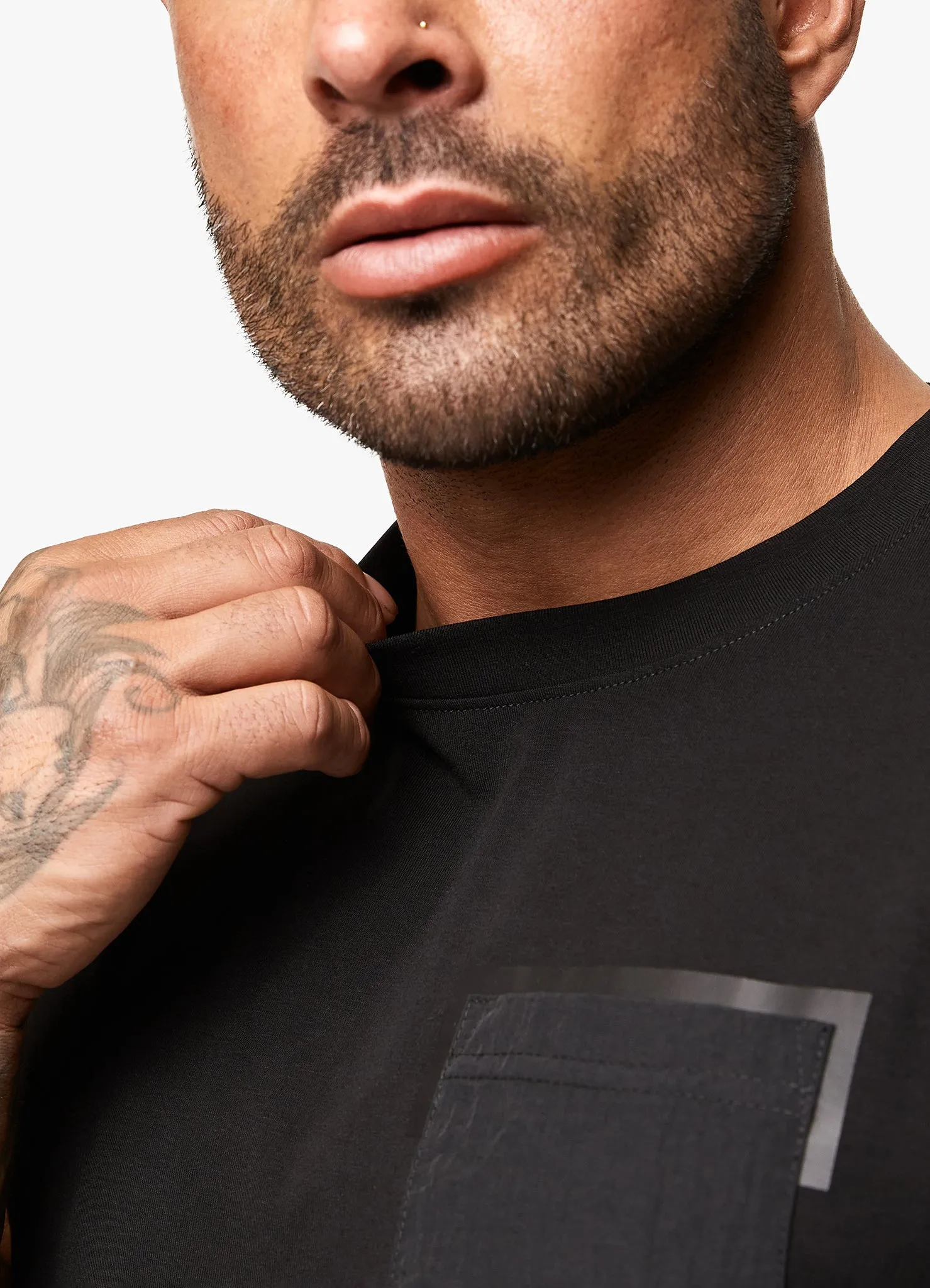 Gym King Eclipse Jersey Tee - Black sold by The Gym King product image thumbnail 3