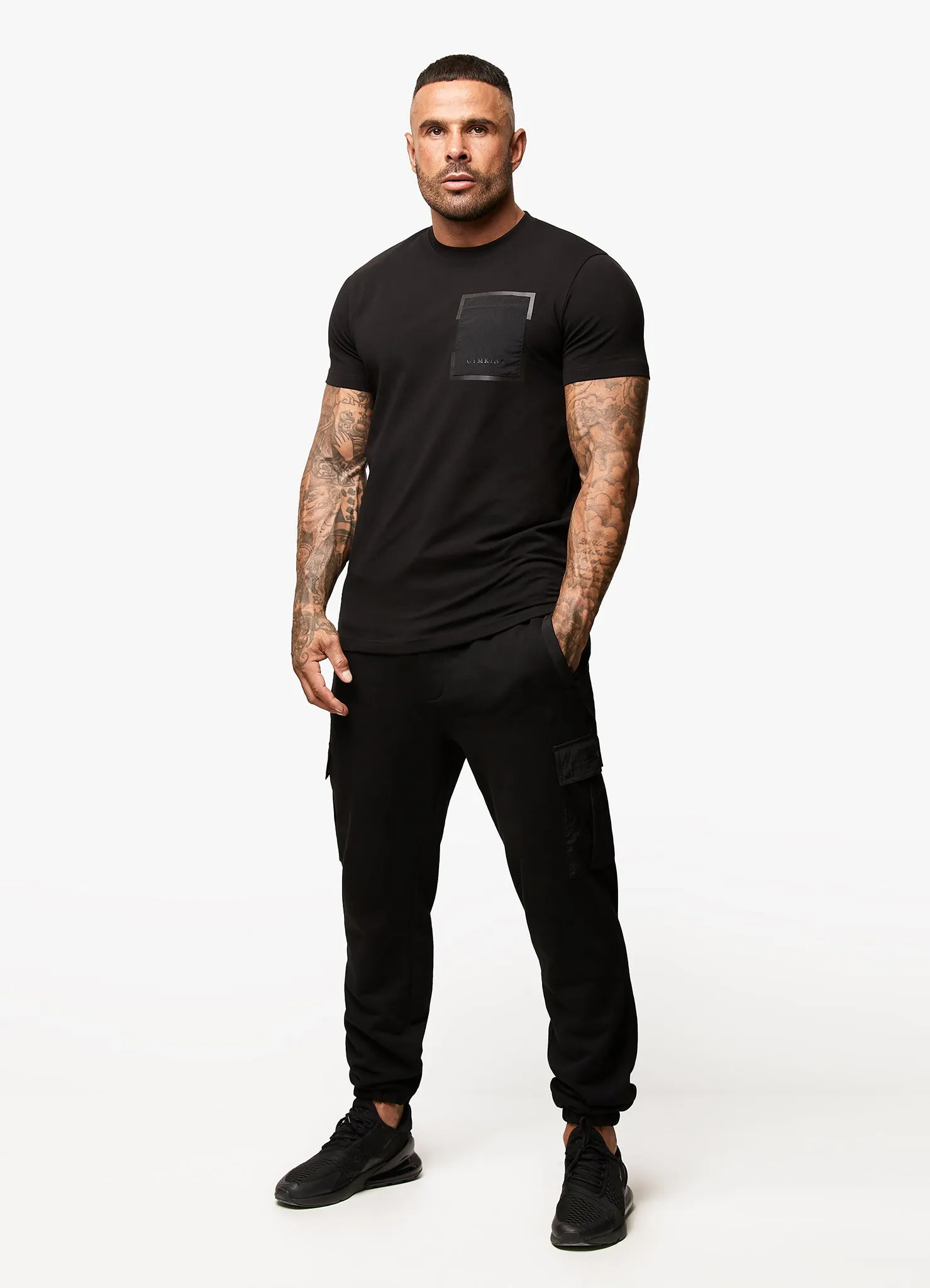 Gym King Eclipse Jersey Tee - Black sold by The Gym King product image thumbnail 5