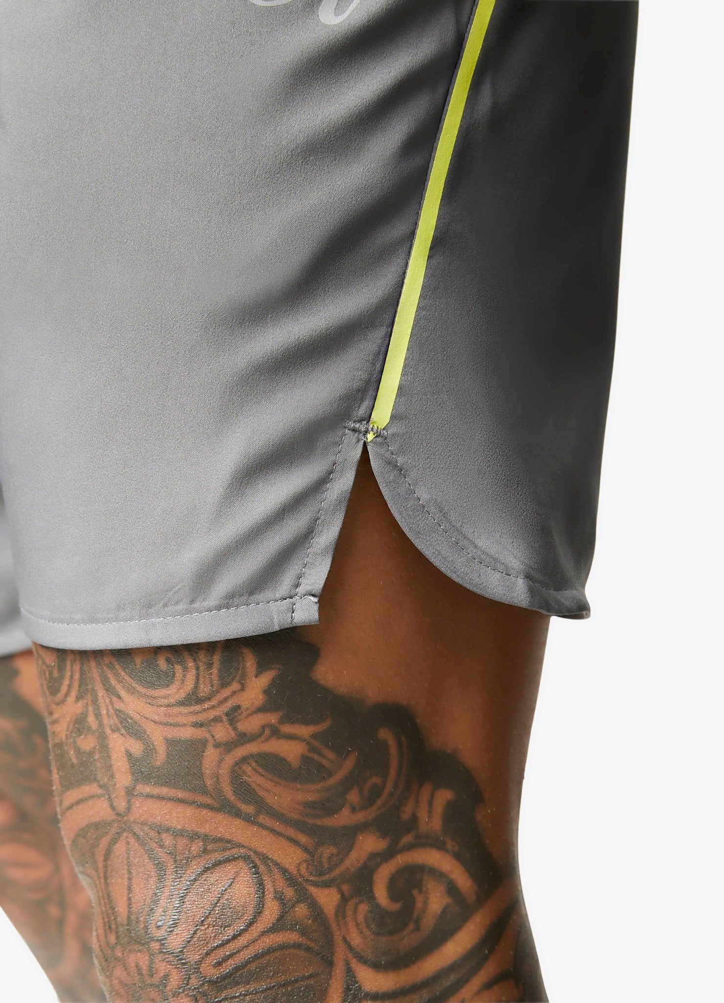 Gym King Contrast Flex Short - Fossil Grey sold by The Gym King product image thumbnail 7