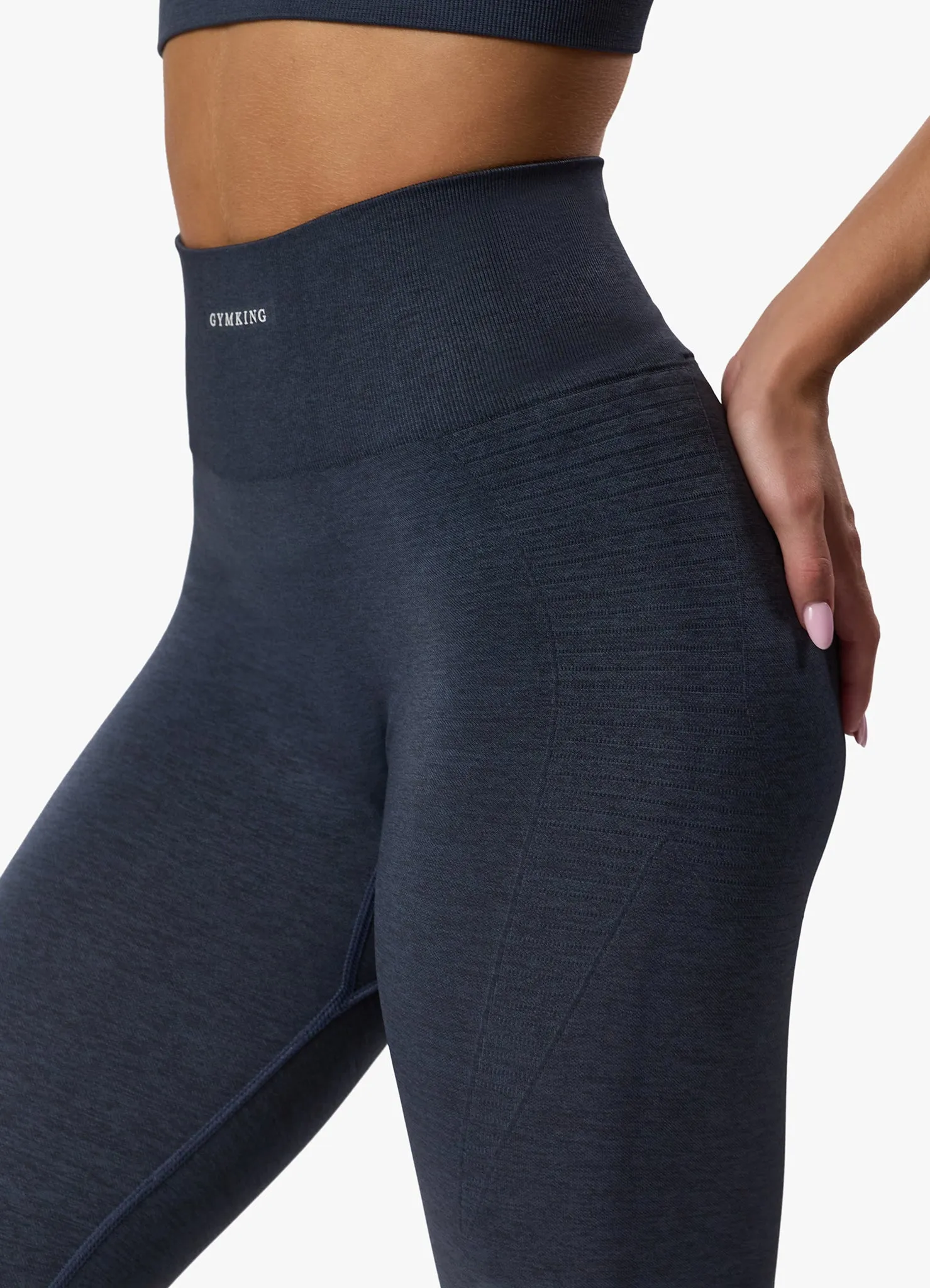 Gym King Results 2.0 Seamless Legging - Midnight Blue sold by The Gym King product image thumbnail 4