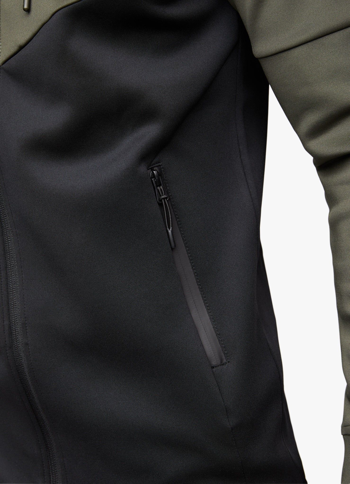 Gym King Precision Fz Hood - Khaki/Black sold by The Gym King product image thumbnail 7