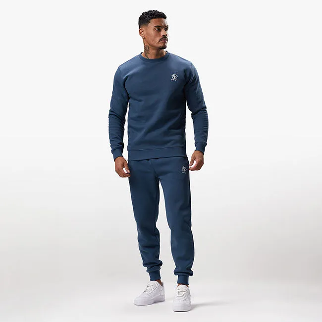 Gym King Fundamental Fleece Crew Tracksuit - Twilight Blue sold by The Gym King product image thumbnail 2