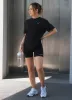 Gym King Established Boyfriend Tee - Black/White sold by The Gym King