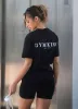 Gym King Established Boyfriend Tee - Black/White sold by The Gym King