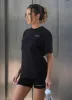 Gym King Established Boyfriend Tee - Black/White sold by The Gym King