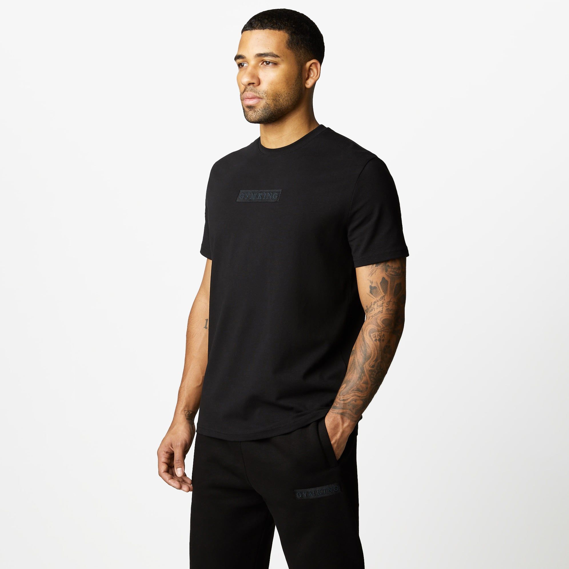 Gym King Studio Tee - Black sold by The Gym King product image thumbnail 2