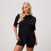 Gym King 365 Boyfriend Jersey Tee - Black sold by The Gym King