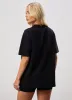 Gym King 365 Boyfriend Jersey Tee - Black sold by The Gym King