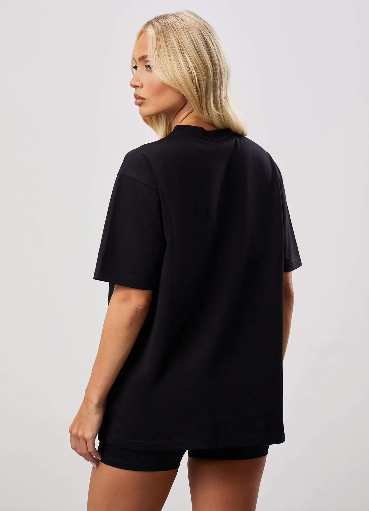 Gym King 365 Boyfriend Jersey Tee - Black sold by The Gym King product image thumbnail 4