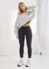 Gym King Peach Luxe Legging - Pewter Luxe sold by The Gym King