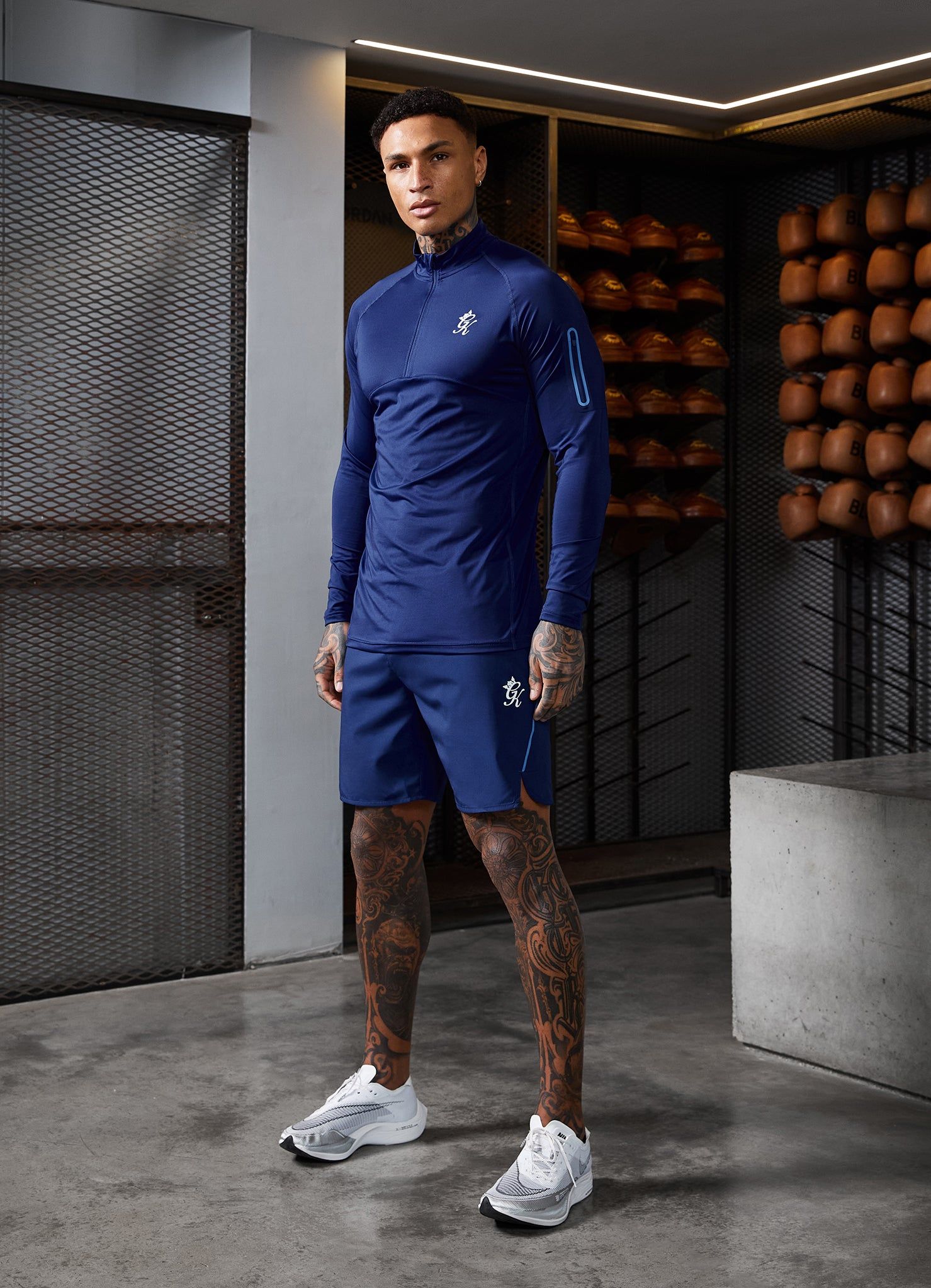 Gym King Flex 1/4 Zip - Galaxy Blue sold by The Gym King product image thumbnail 4