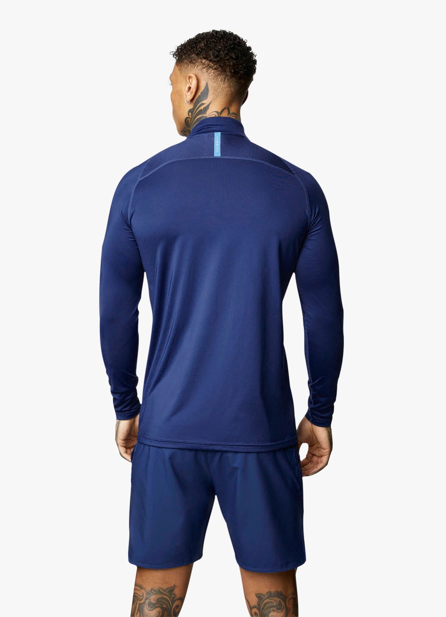 Gym King Flex 1/4 Zip - Galaxy Blue sold by The Gym King product image thumbnail 5