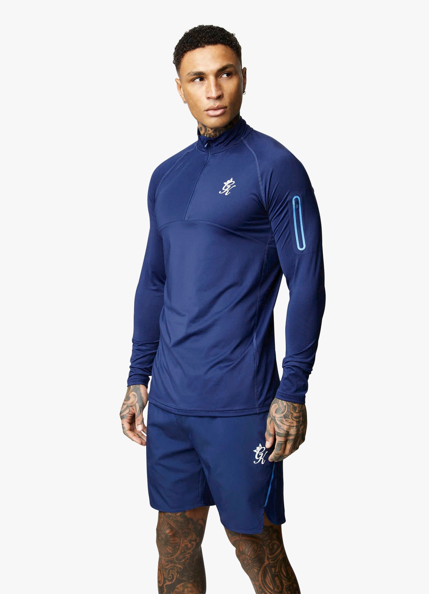 Gym King Flex 1/4 Zip - Galaxy Blue sold by The Gym King product image thumbnail 6