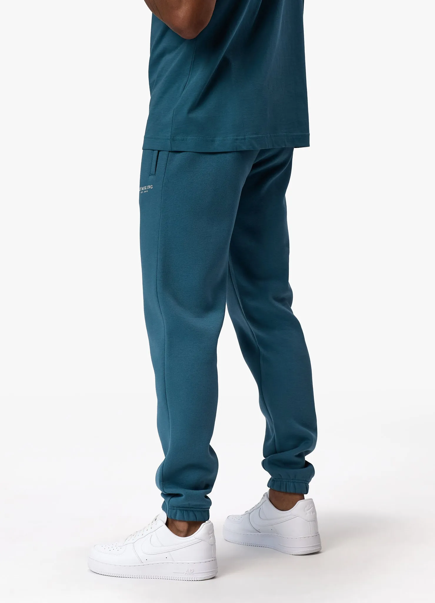 Gym King Oversized Logo Jogger - Lake Blue sold by The Gym King product image thumbnail 4