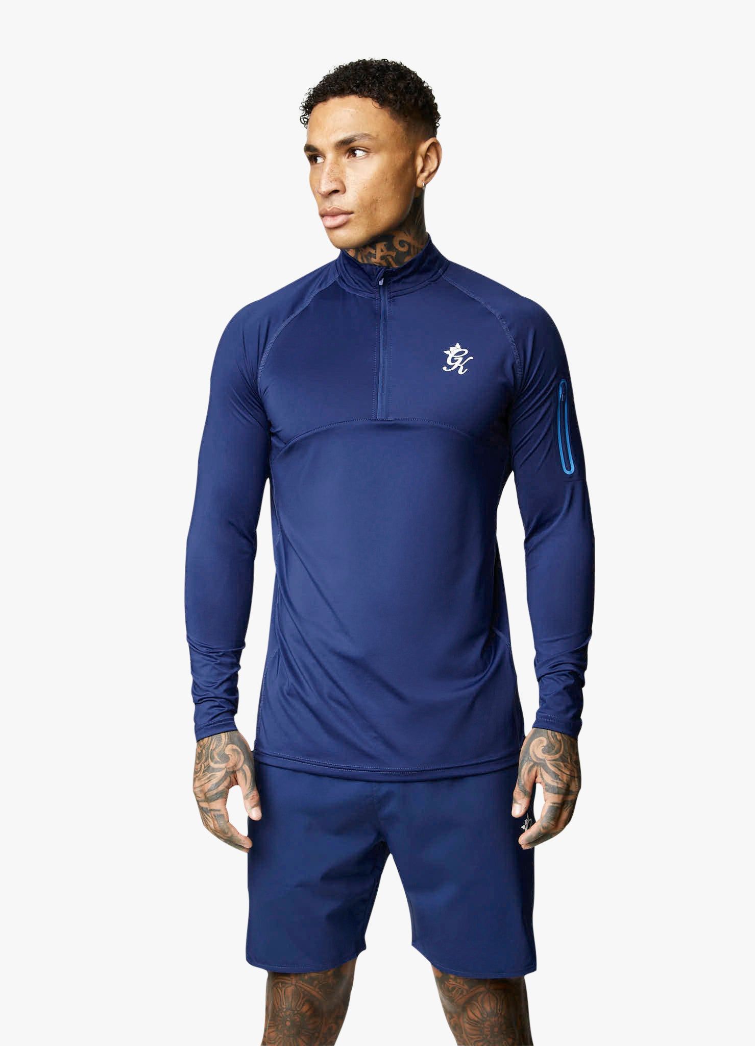 Gym King Flex 1/4 Zip - Galaxy Blue sold by The Gym King product image thumbnail 8