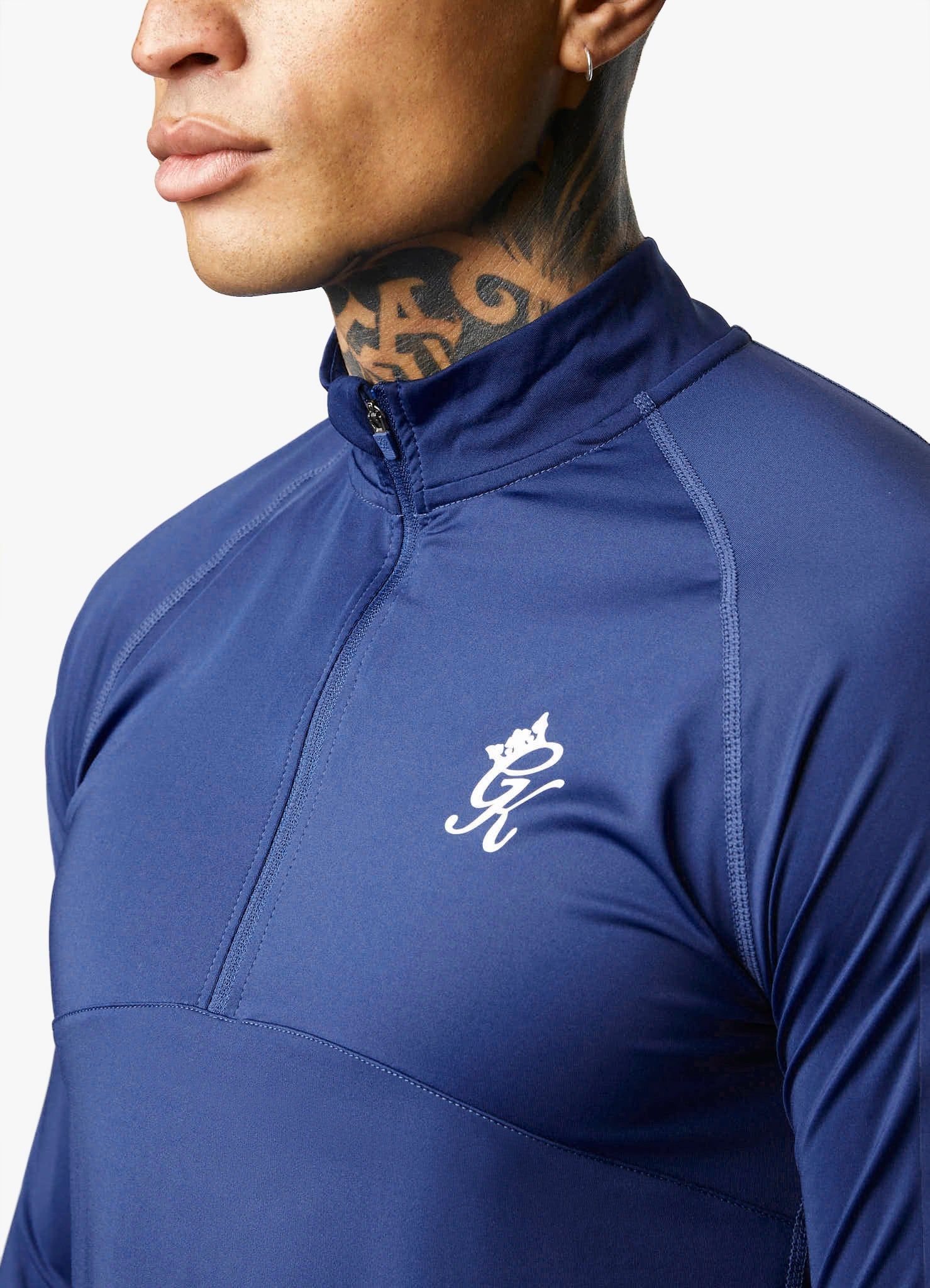 Gym King Flex 1/4 Zip - Galaxy Blue sold by The Gym King product image thumbnail 7
