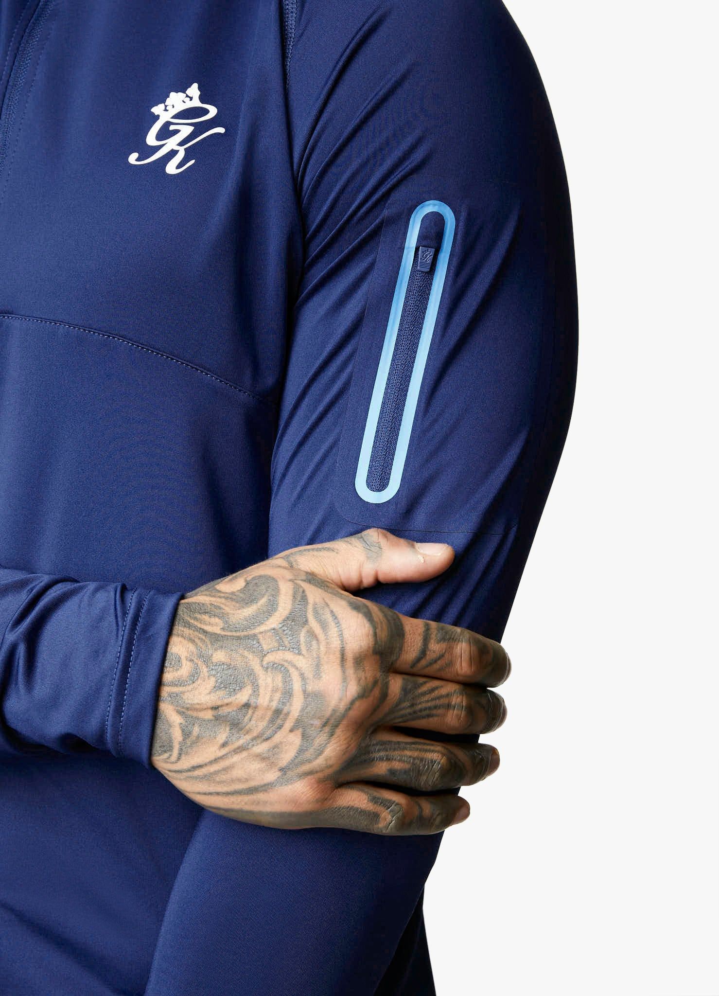 Gym King Flex 1/4 Zip - Galaxy Blue sold by The Gym King product image thumbnail 9