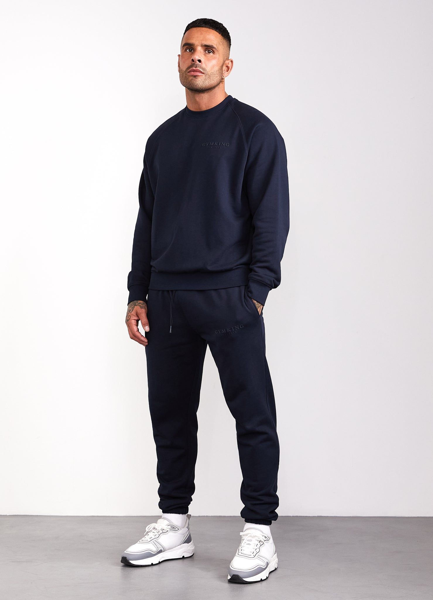 Gym King Est. Legacy Tracksuit - Navy sold by The Gym King