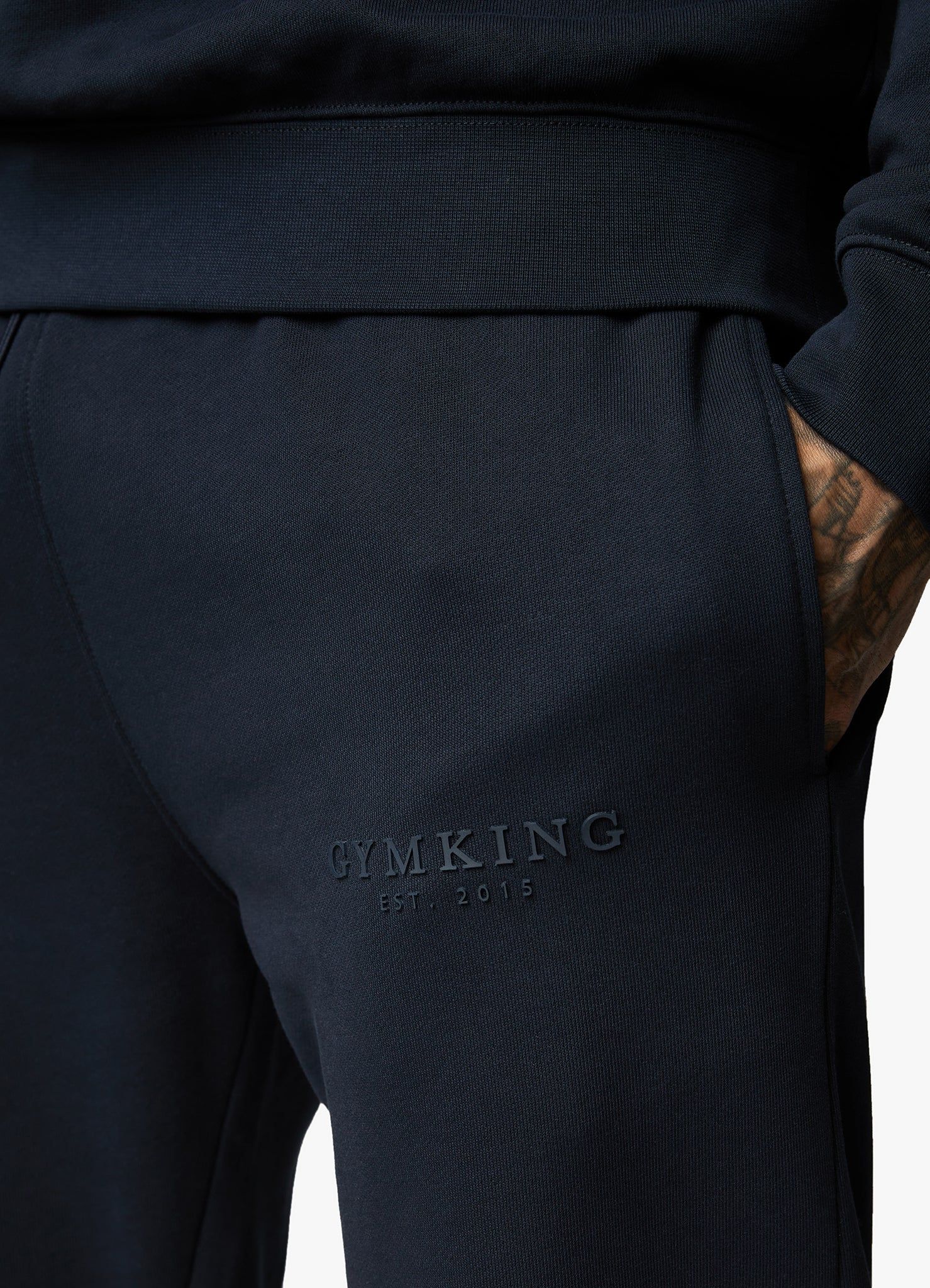 Gym King Est. Legacy Tracksuit - Navy sold by The Gym King product image thumbnail 7