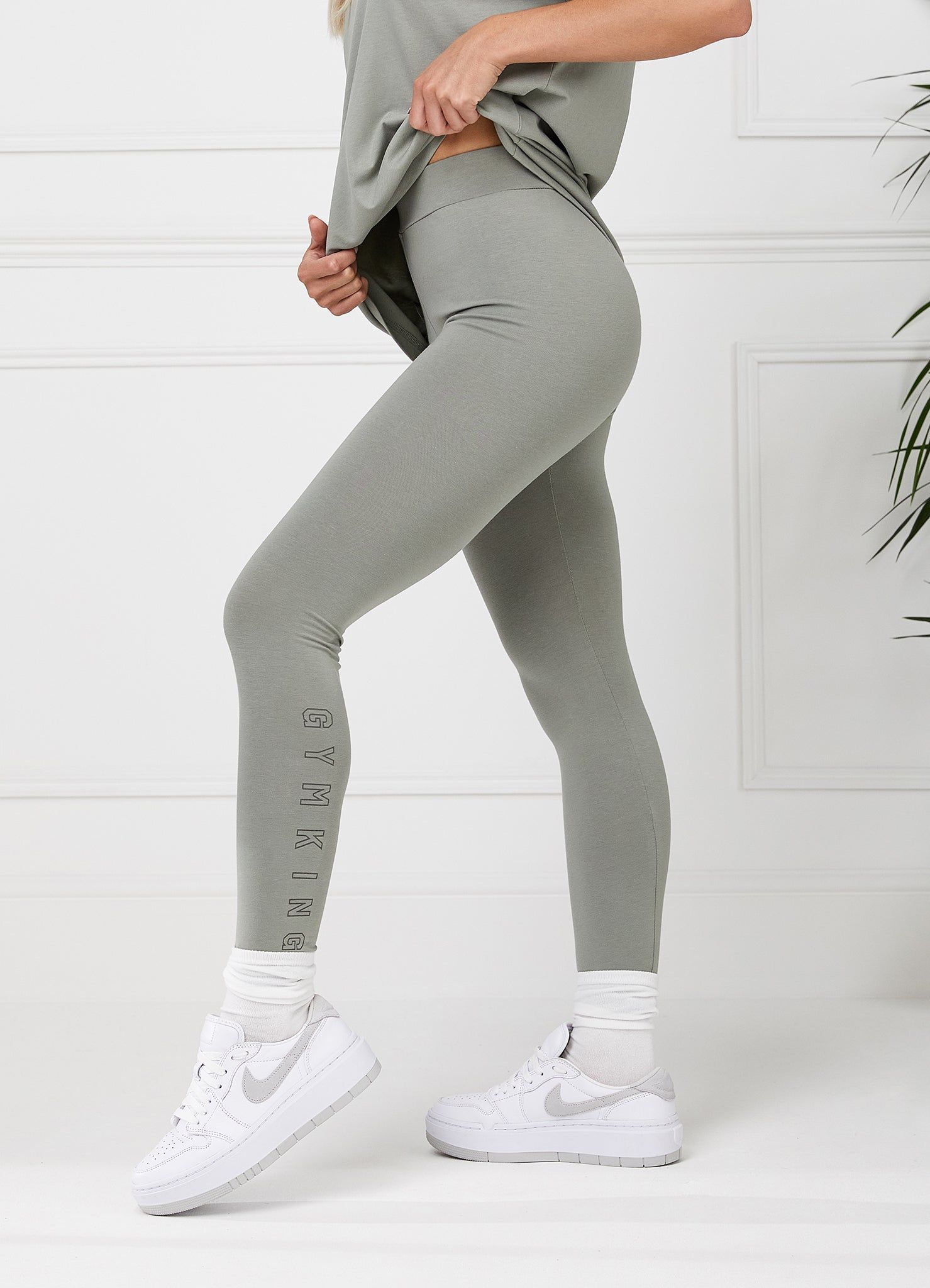 Gym King Radiance Jersey Legging - Matcha Green sold by The Gym King