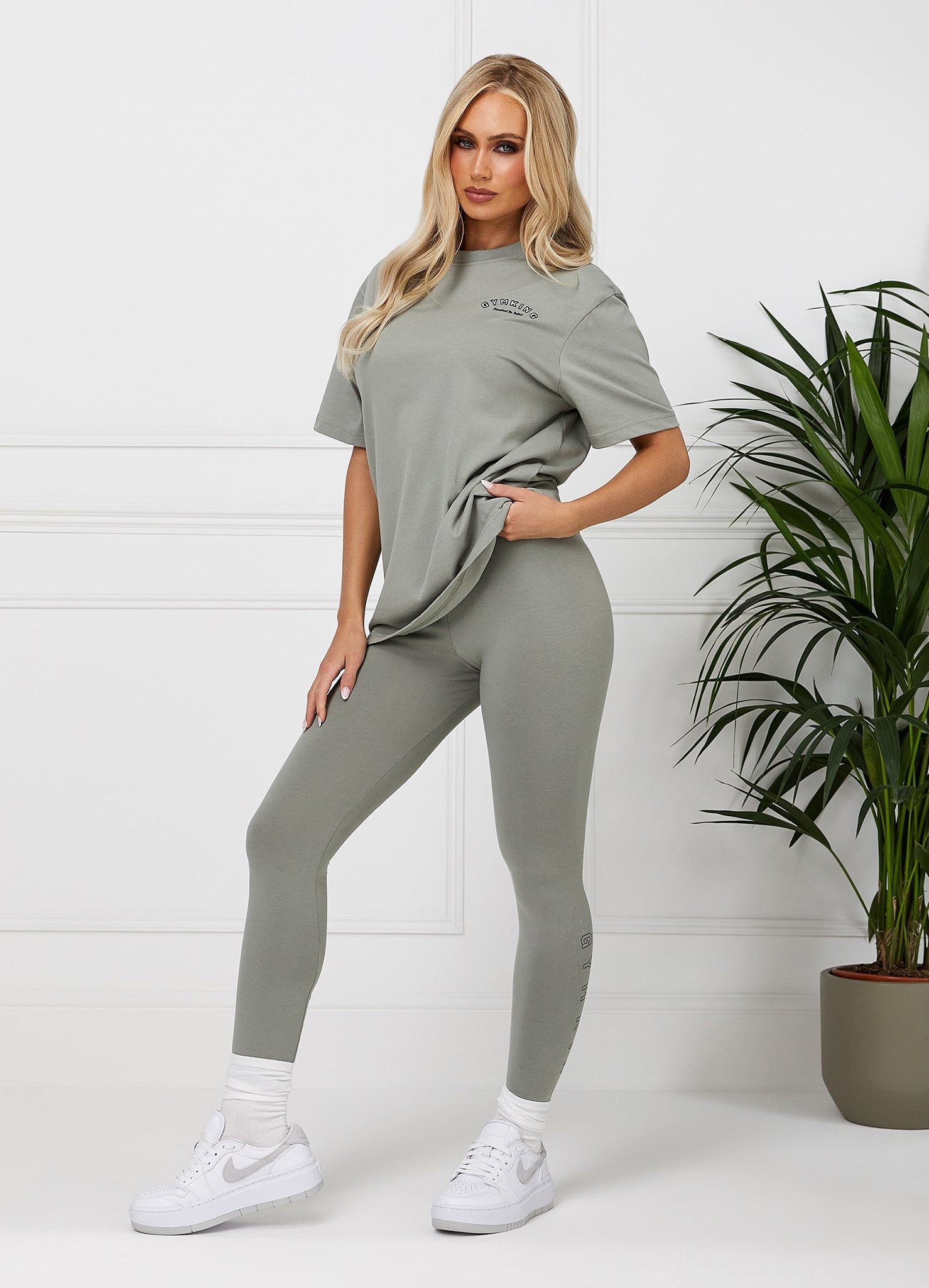 Gym King Radiance Jersey Legging - Matcha Green sold by The Gym King product image thumbnail 4