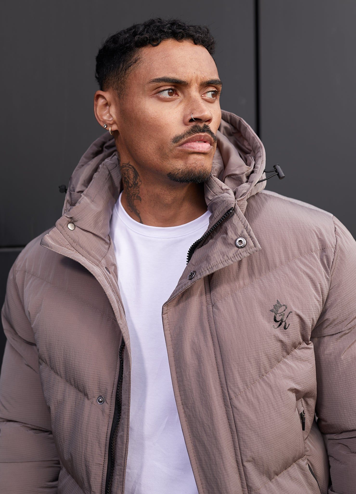 Gym King Covert Puffer Jacket - Iron sold by The Gym King product image thumbnail 3
