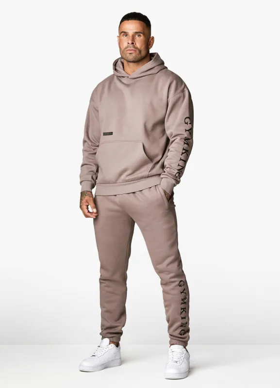 Gym King Covert Linear Logo Tracksuit - Iron sold by The Gym King